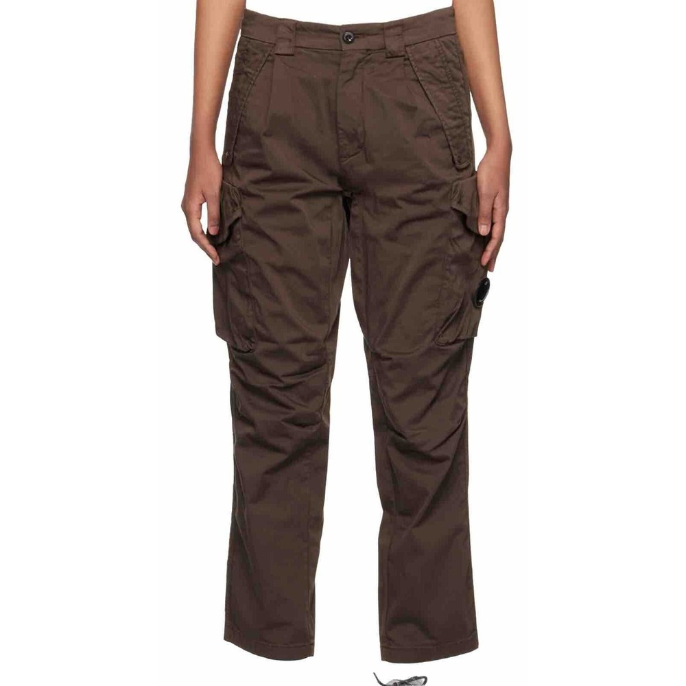 CP COMPANY Ergonomic Fit Cargo Lens Trousers Pants Men Size 50 (Large) Brown New